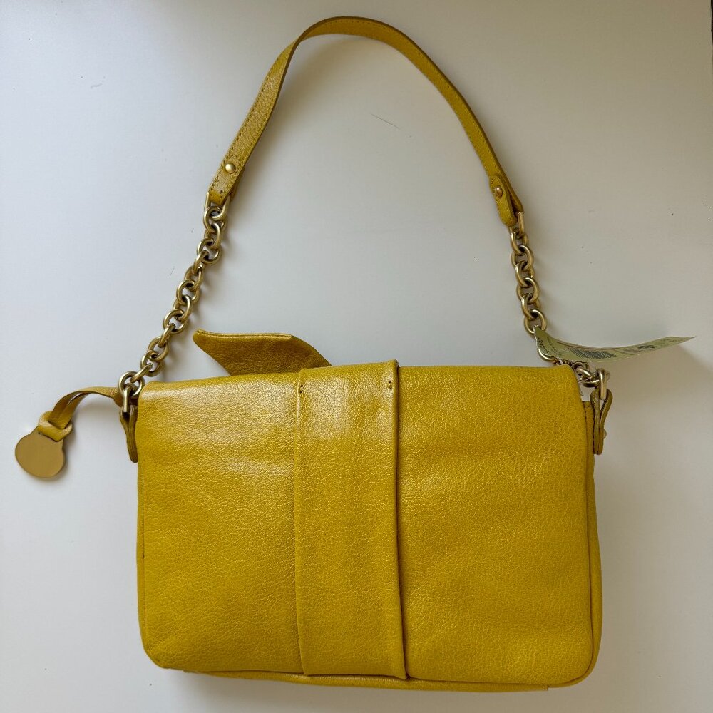 Vintage Brahmin Corrina Gold Sasha Knot/Bow Bag NWT - Picture 3 of 7